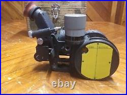 Vintage U. S. Army Air Corps Aircraft Octant with Case Bendix Corp