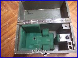 Vintage U. S. Army Air Corps Aircraft Octant with Case Bendix Corp