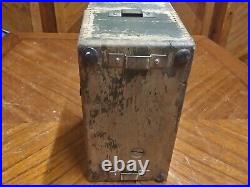 Vintage U. S. Army Air Corps Aircraft Octant with Case Bendix Corp
