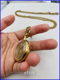 Vintage United States Air Force Accutron Bulova Quartz Pocketwatch Not Running