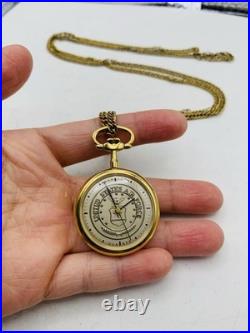 Vintage United States Air Force Accutron Bulova Quartz Pocketwatch Not Running Vintage United States Air Force Accutron Bulova Quartz Pocketwatch Not Running