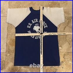 Vintage United States Air Force Artex Military Ringer T-Shirt 60s Medium USA Vintage United States Air Force Artex Military Ringer T-Shirt 60s Medium USA