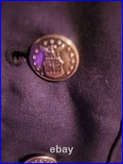 Vintage United States Air Force Men's Wool Coat & Pants (Full Uniform)