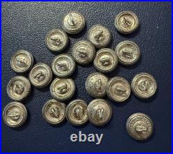 Vintage United States Air Force Military Uniform Button (20 Piece LOT)