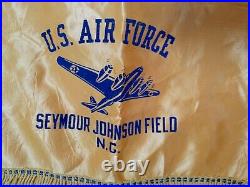 Vintage United States Air Force Seymour Johnson Base Field Table Runner