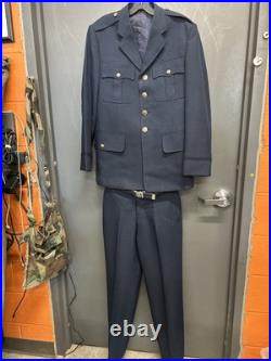 Vintage United States Air Force Uniform- Jacket, Pants, Belt