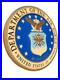 Vintage_United_States_Department_of_Air_Force_USAF_Official_Round_Wall_Plaque_01_qf