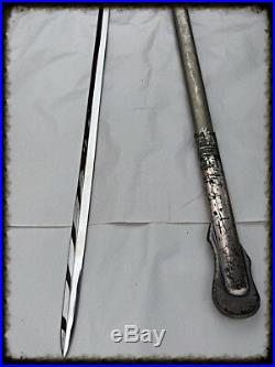 Vintage Us Air Force Dress Sword & Scabbard Manufactured By Vanguard