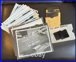 Vintage Us Air Force Military Photo Lot