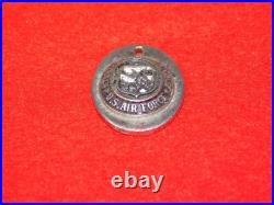 Vintage Us Air Force Strategic Air Command Wife Girlfriend Charm Pendant