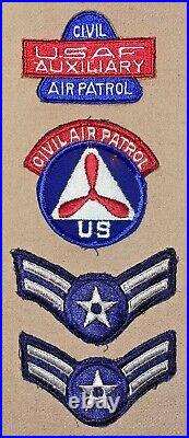 Vintage Us United States CIVIL Air Patrol Air Force Usaf Patch Patches