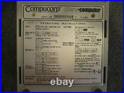 Vintage Usaf Compucorp Scientist 320g Micro-computer Calculator Parts/repair