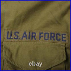 Vintage Usaf Us Air Force M-1965 M65 1982 Field Jacket Size Xs Regular