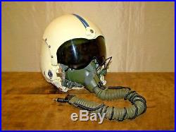 Vintage Vietnam War Era US Air Force ID'd Jet Fighter Pilot Helmet Flight Suit