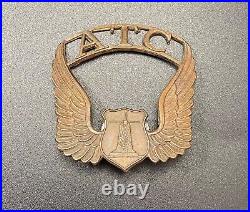 Vintage WW2 Badge Pin US Civilian Air Transport Command Military