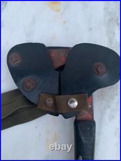 Vintage WW2 USAF Crash Survival Escape Axe / Hatchet + Case No. 42D8331