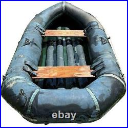 Vintage WW2 US Military Survival Inflatable Raft Boat Navy Air Force USN USAF