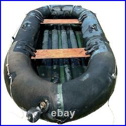 Vintage WW2 US Military Survival Inflatable Raft Boat Navy Air Force USN USAF