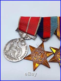 Vintage WW2 World War Two ROYAL AIR FORCE Named B. E. M 6 x Medal Group