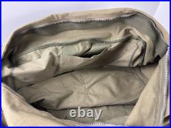 Vintage WWII Aviator's Kit Bag AN 6505 -1 US Air Force USAF Large Zip Canvas