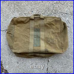 Vintage WWII Aviators Kit Bag AN 6505 -1 US Air Force USAF Vintage WWII Aviators Kit Bag AN 6505 -1 US Air Force USAF