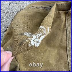 Vintage WWII Aviators Kit Bag AN 6505 -1 US Air Force USAF Vintage WWII Aviators Kit Bag AN 6505 -1 US Air Force USAF