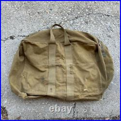 Vintage WWII Aviators Kit Bag AN 6505 -1 US Air Force USAF Vintage WWII Aviators Kit Bag AN 6505 -1 US Air Force USAF
