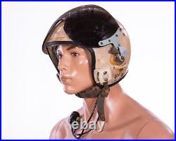 Vintage fighter pilot helmet ZSH-5 USSR air force mig