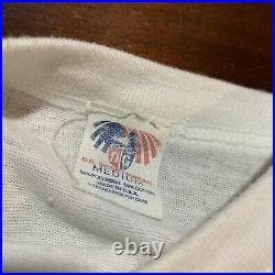 Vintage t shirt star sleeve medium military robins Air Force 60s 70s Museum USA