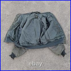 Vtg 1952-57 United States Air Force MA-1 USAF Flight Bomber Men's Large Mask Tab