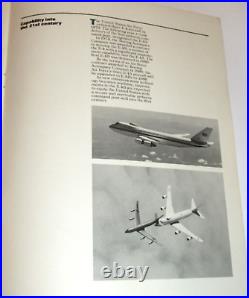 Vtg 1983 Boeing 747 E-4b President's Airborne Command Post Brochure! Illustrated