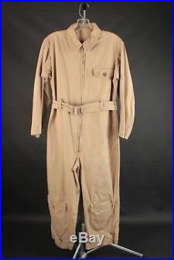 Vtg Men's WWII 1940s USAAF Air Force AN-5-31 Flying Suit 36 Short 40s WW2 #5427