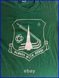Vtg Tshirt United States Air Force Officer Training School Kids Sz M 38-40 1960s