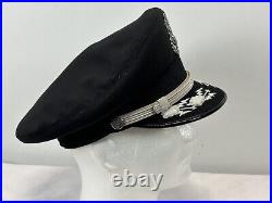 Vtg USAF Air Force Berkshire Officer Mess Dress Hat Cap Set GUC lot Of 2