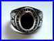 Vtg_United_States_Air_Force_Sterling_Silver_Black_Onyx_Ring_Sz_8_25_Star_Wings_01_hj