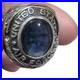 Vtg_United_States_Air_Force_Sterling_Silver_Ring_Class_Style_Blue_Gemstone_Sz_7_01_mwa