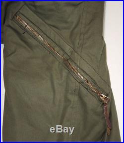 Vtg WWII A-9 Alpaca Lined Flight Pants sz 36 US Army Air Force Military NICE