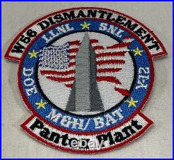 W56 Dismantlement Color Patch Nnsa Snl Llnl Pantex Thermonuclear Warhead 3