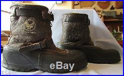 WW11 Air Force Pilots Winter Flying Boots A-6A-Size 10 1/2 to 11 1/2
