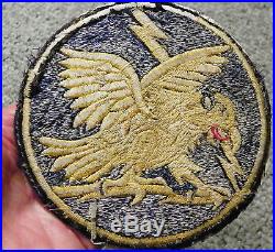 WW2 5th Airforce 342nd Fighter SquadronTheater Made A-2 Jacket Patch