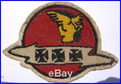 WW2 82nd Fighter Squadron Chinelle Flight Jacket Patch 8th Air Force Unit