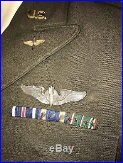 WW2 8th Air Force Named Officers Jacket