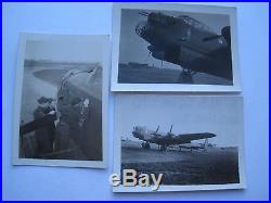 Ww2 Air Force Medal Group Of 4, Boxed, Photos & Badges, 463 Sqdn, Lancaster Bombers