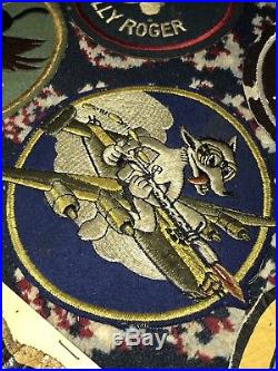 WW2 Air Force Jacket Pocket Patch Grouping