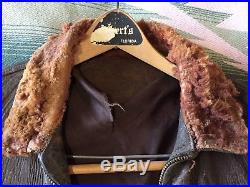 WW2 Army Air force G1 Leather Bomber Jacket NAMED