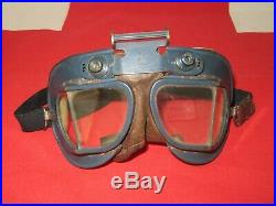 WW2 British Royal Air Force RAF Mk VII AM 22C/826 Pilots Flying Goggles Named
