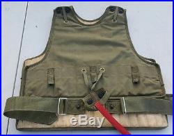 WW2 M1/M2 USAF Pilots Flyers Armored Flak Vest WWII Air Force