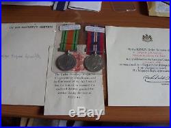 WW2 Medals MiD WAAF Women's Auxiliary Air Force Cpl J M Aspinal