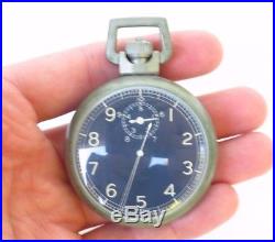 WW2 Military US Air Force Navigation Timer Stop Watch Type A-8 NOS in Box