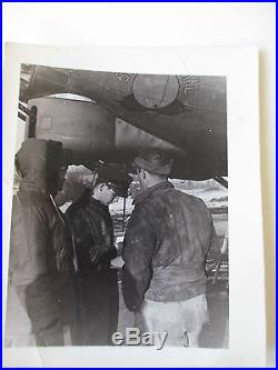 WW2 PILOTS GROUPING B17 8TH AIR FORCE 35 OPS
